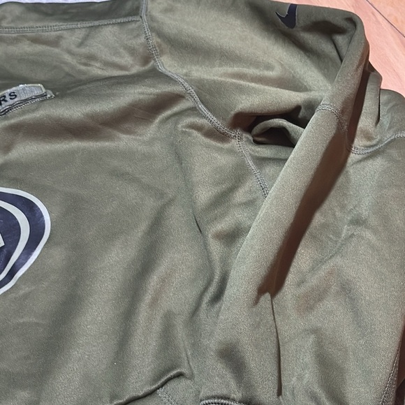 San Francisco 49ers Salute to Service hoodie sweatshirt Kittle 85 green camo SzL - Picture 6 of 10